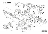 Bosch 3 601 HA9 070 GRB 14-CE Pipe belt sander 230 V / GB Spare Parts GRB14-CE